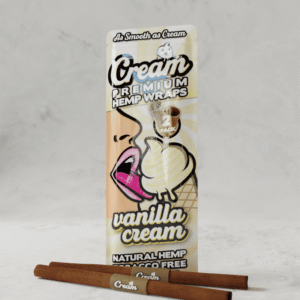 Vanilla Cream Terpene Infused Hemp Wrap 2 Wraps