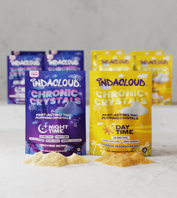 Sample Bundle – 5 of Each Delta 9 THC Popping Crystals 10 x 25mg