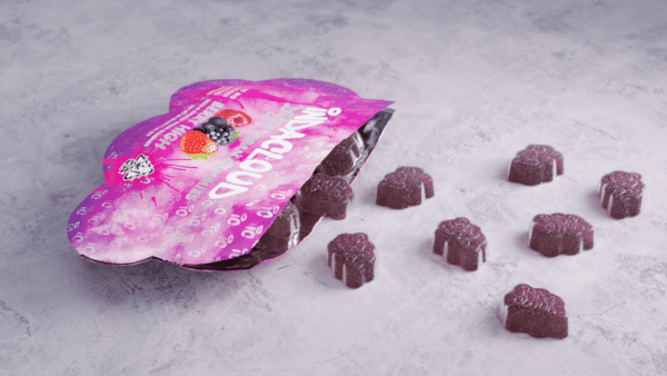 Berry High Delta 8 Vegan Gummies 500MG - Image 3