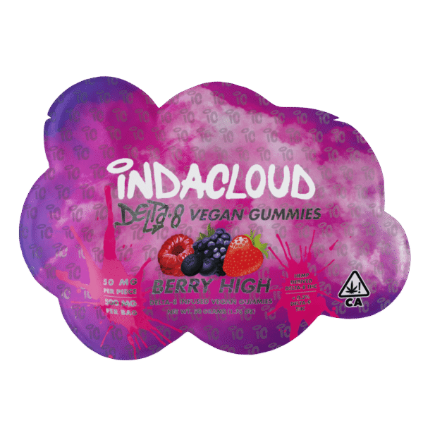 Berry High Delta 8 Vegan Gummies 500MG - Image 2