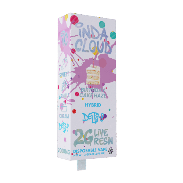 Birthday Cake Haze Delta 8 Disposable Vape Pen 2 Grams - Image 2