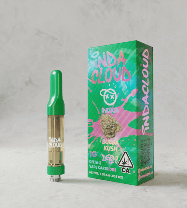 Bubba Kush Delta 8 Vape Cartridge 1 Gram