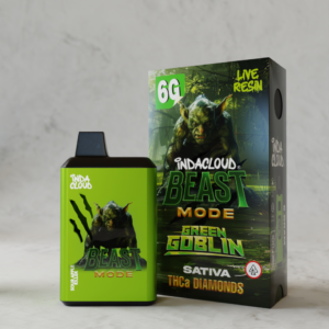Green Goblin Beast Mode THCa Diamonds Vape 6 Grams