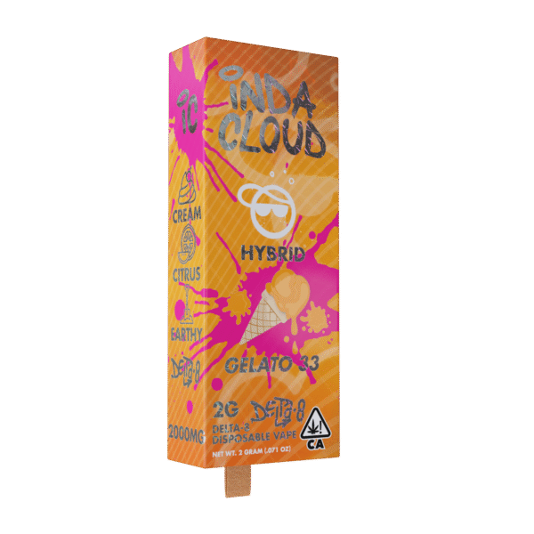 Gelato 33 Delta 8 Disposable Vape Pen 2 Grams - Image 2