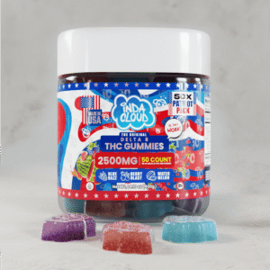 Delta 8 50 Gummy Jar Delta 8 Vegan Gummies 2500MG