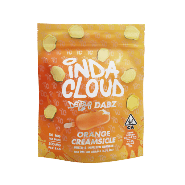Orange Creamsicle Delta 8 Edible Dabs 500 MG - Image 2
