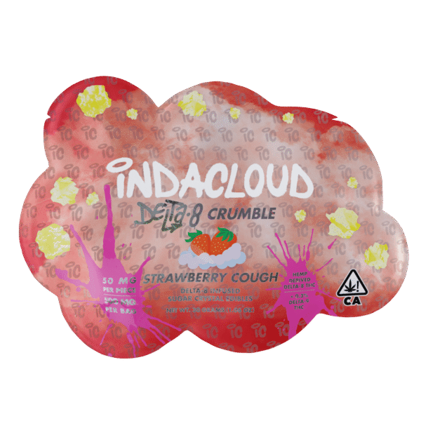 Strawberry Cough Delta 8 Edible Crumble 500MG - Image 3