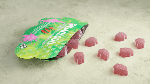 Watermelon Rush Delta 8 Vegan Gummies 500 MG - Image 3