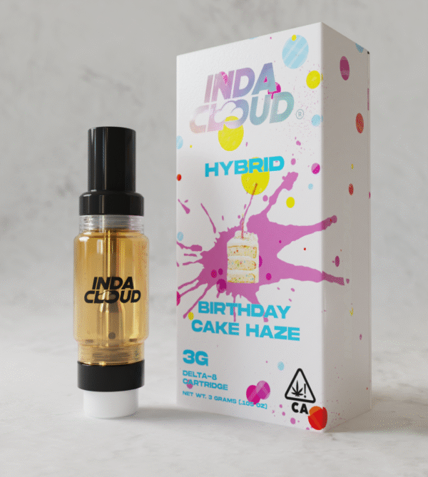 Birthday Cake Haze Delta 8 Vape Cartridge 3 Grams