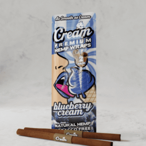 Blueberry Cream Terpene Infused Hemp Wrap 2 Wraps