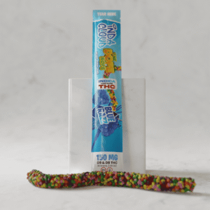 Blue Razz Dope Rope THC Gummy 150mg