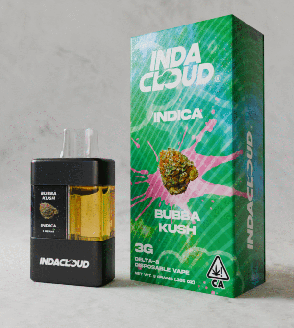 Bubba Kush Delta 8 Disposable Vape Pen 3 Grams