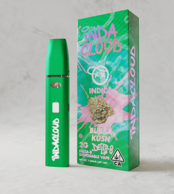 Bubba Kush Delta 8 Disposable Vape Pen 2 Grams