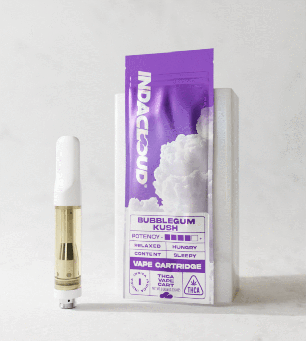 Bubble Gum Kush THCa Vape Cartridge 1 Gram
