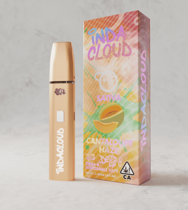 Cantaloupe Haze Delta 8 Disposable Vape Pen 2 Grams