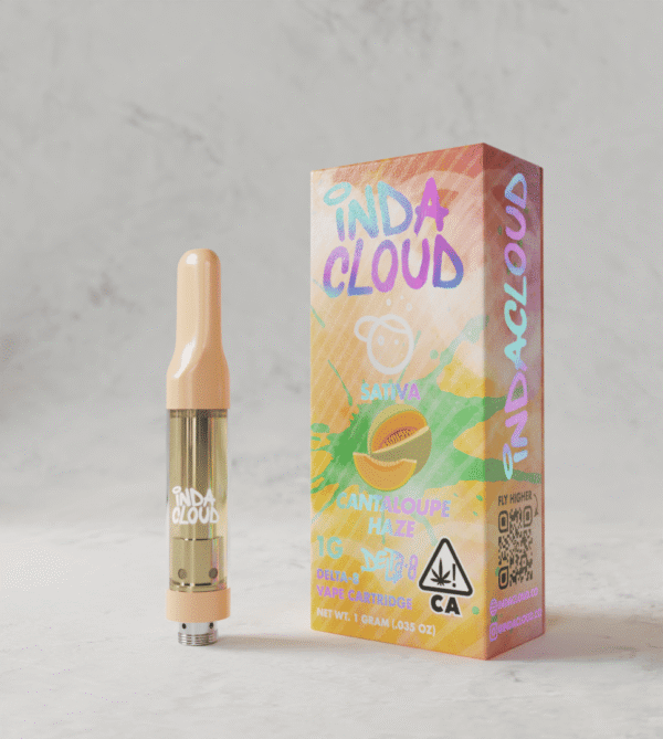 Cantaloupe Haze Delta 8 Vape Cartridge 1 Gram