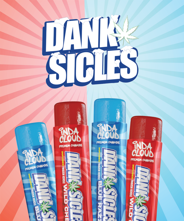 Danksicles Ice Pop Ten of Each Flavor 400mg - Image 2