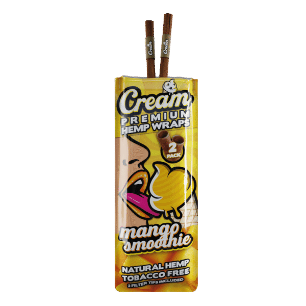 Mango Smoothie Terpene Infused Hemp Wrap 2 Wraps - Image 2