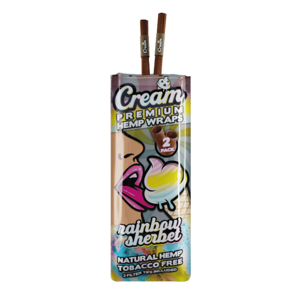 Rainbow Sherbet Terpene Infused Hemp Wrap 2 Wraps - Image 2