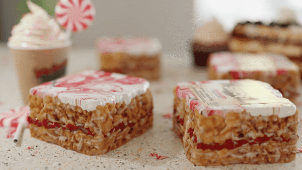 White Chocolate Peppermint Cereal Treat - Image 2