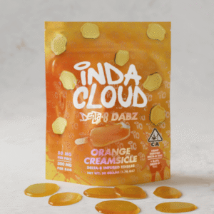 Orange Creamsicle Delta 8 Edible Dabs 500 MG