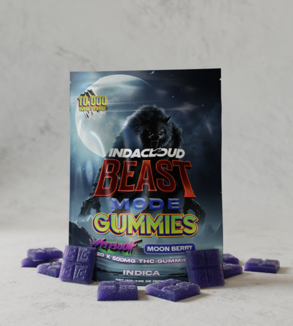 Moon Berry Beast Mode Vegan Gummies 10,000 MG