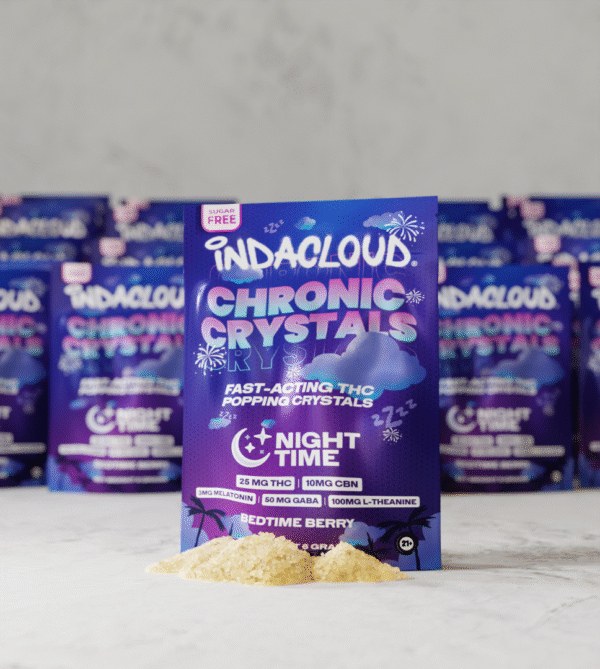 One Month Supply – Nighttime Delta 9 THC Popping Crystals 30 x 25mg