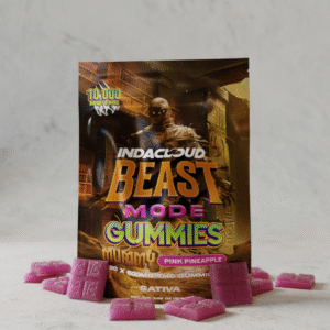 Pink Pineapple Beast Mode Vegan Gummies 10,000 MG