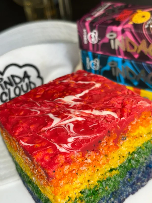 Rainbow Pride 420mg Cereal Treat - Image 3