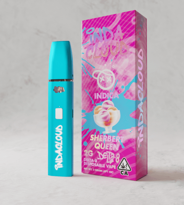 Sherbert Queen Delta 8 Disposable Vape Pen 2 Grams