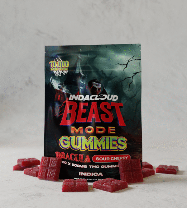 Sour Cherry Beast Mode Vegan Gummies 10,000 MG