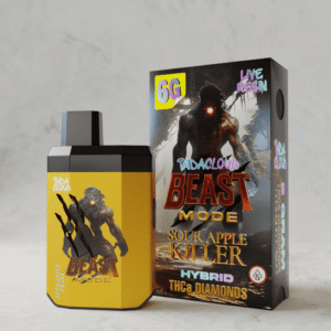 Sour Apple Killer Beast Mode THCa Diamonds Vape 6 Grams