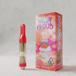 Strawberry Cough Delta 8 Vape Cartridge 1 Gram
