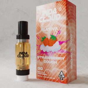 Strawberry Cough Delta 8 Vape Cartridge 3 Grams