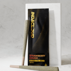 Strawberry Cough THCa Pre-Rolls 2 x 1 Gram Joints
