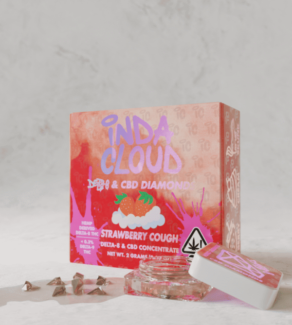 Strawberry Cough Delta 8 Diamonds 2 Grams