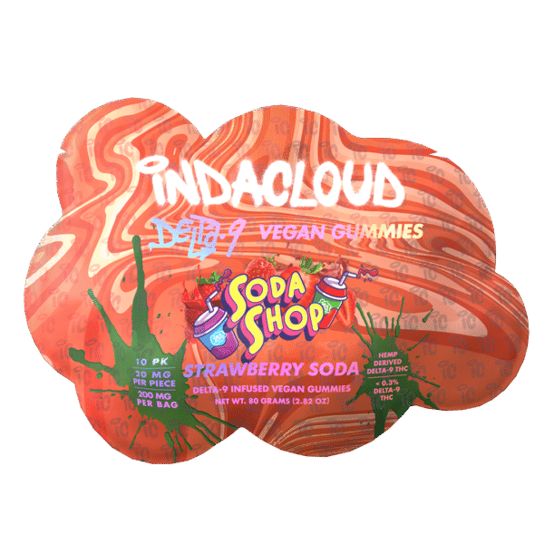 STRAWBERRY FUNTA Dispensary Grade Delta 9 THC Gummies 200mg - Image 2