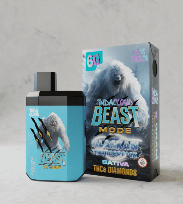 Alaskan ThunderF*ck Beast Mode THCa Diamonds Vape 6 Grams