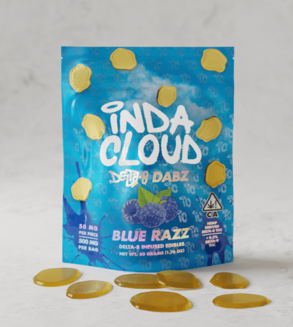Blue Razz Delta 8 Edible Dabs 500 MG